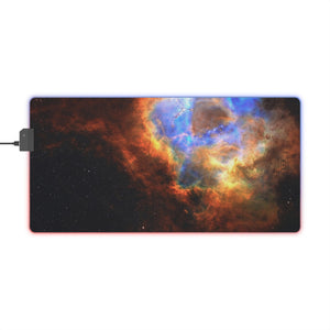 Rose of the Cosmos LED Gaming Mouse Pad