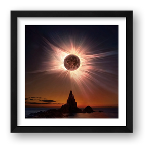 A Darkening Horizon — framed