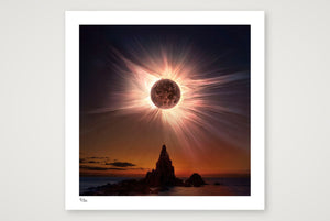 A Darkening Horizon — 30×30cm, 12×12" Print only